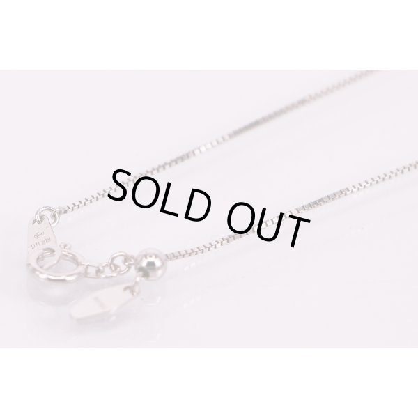 タサキ　K18WG ダイアイリペンダントネックレス 0.20ct 4.50g　留め具