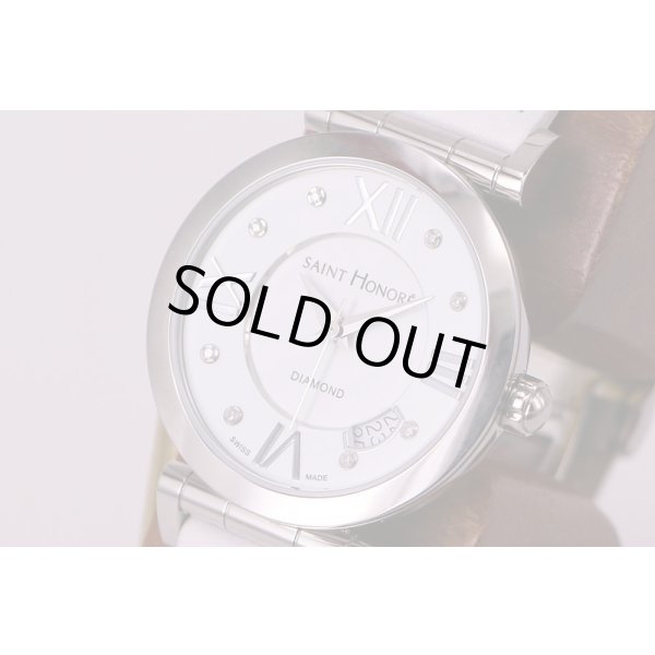 サントノーレ　オペラダミエ　752011.1-G14　白文字盤　8P　サイド