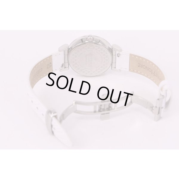 サントノーレ　オペラダミエ　752011.1-G14　白文字盤　8P　革ベルト