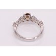 カシケイ   PT900 ダイアイリリング 0.564ct 0.55ct 3.90g　内側