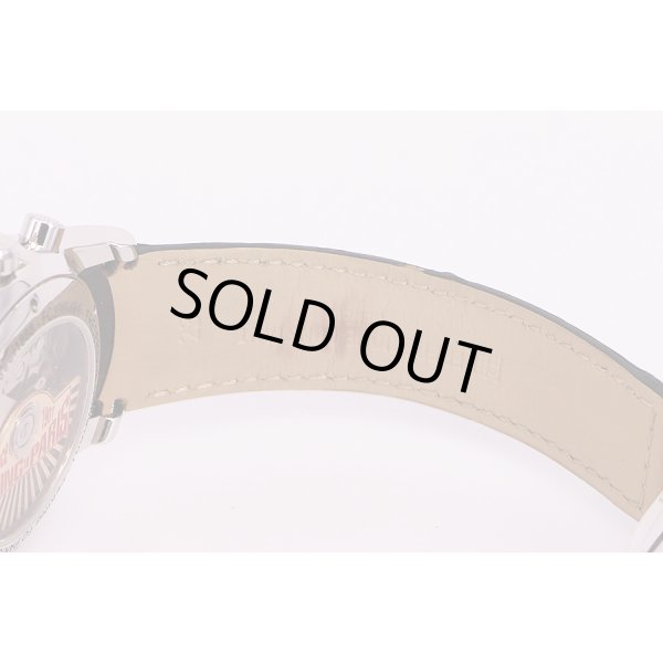 フレデリック・コンスタント　ヴィンテージラリー　クロノグラフ　パリー北京限定　1888　銀文字盤　革ベルト状態(2)