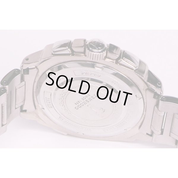 天賞堂　グランドコンプリケーション　スポーツ　黒文字盤　裏面拡大