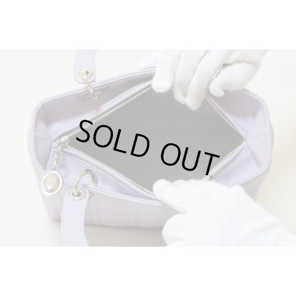 クリスチャンディオール レディディオール ハンドバック ラベンダー　中身