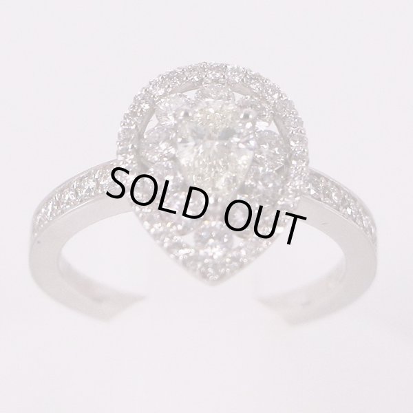 PT900 ダイアイリリング 0.504ct 0.90ct 6.50g