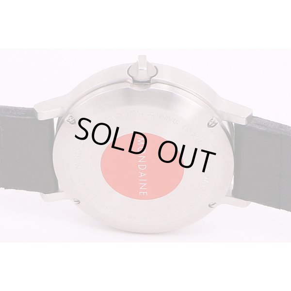 モンデーン　ストップ2ゴー  白文字盤　裏面拡大