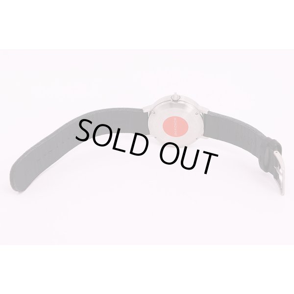 モンデーン　ストップ2ゴー  白文字盤　革ベルト