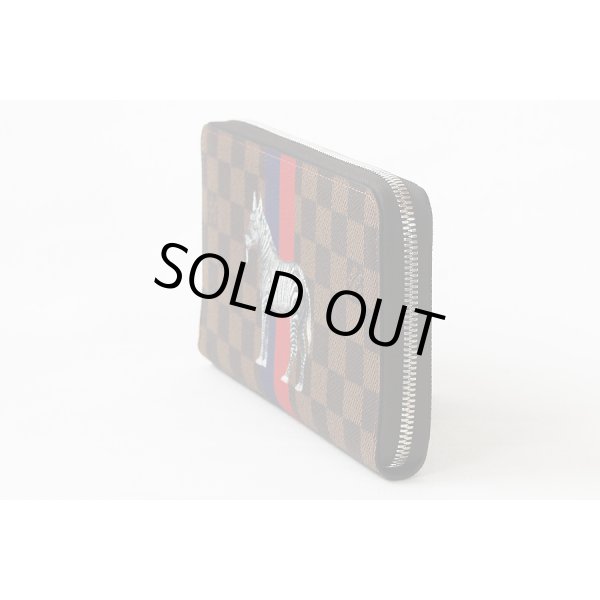 ルイ・ヴィトン　ジッピー・オーガナイザー N63342 シマウマ　サイド