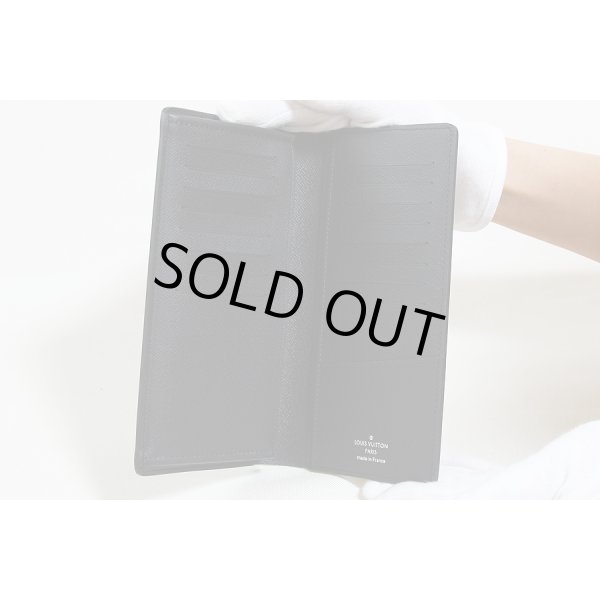 ルイ・ヴィトン　ポルトフォイユ・ブラザ N41676 ルージュ ロープモチーフ　中身