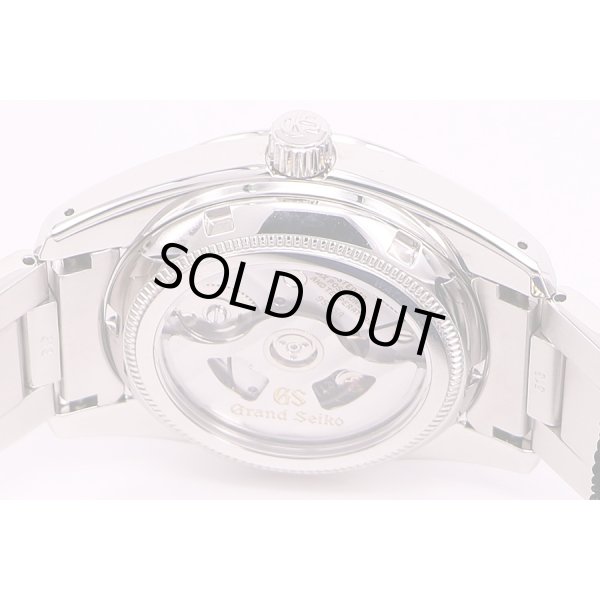 セイコー　グランドセイコー　SBGR071 アイボリー文字盤　裏面拡大