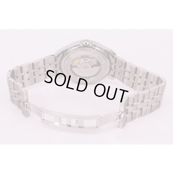 ボール　トレインマスター ムーンフェイス NM3082D-SJ-BE 青文字盤　SSブレス