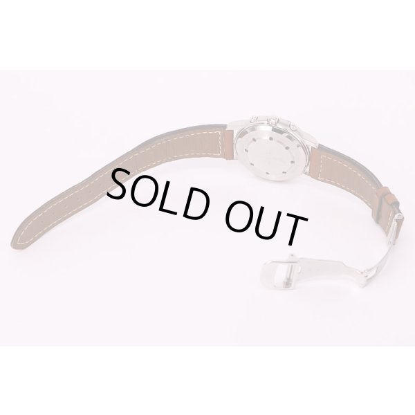 天賞堂　デュアルタイムリピーター 黒文字盤　革ベルト