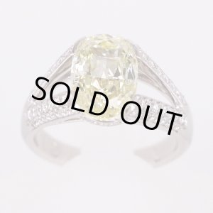 画像: 平和堂　PT950 ダイアイリリング 3.008ct 0.43ct 8.10g