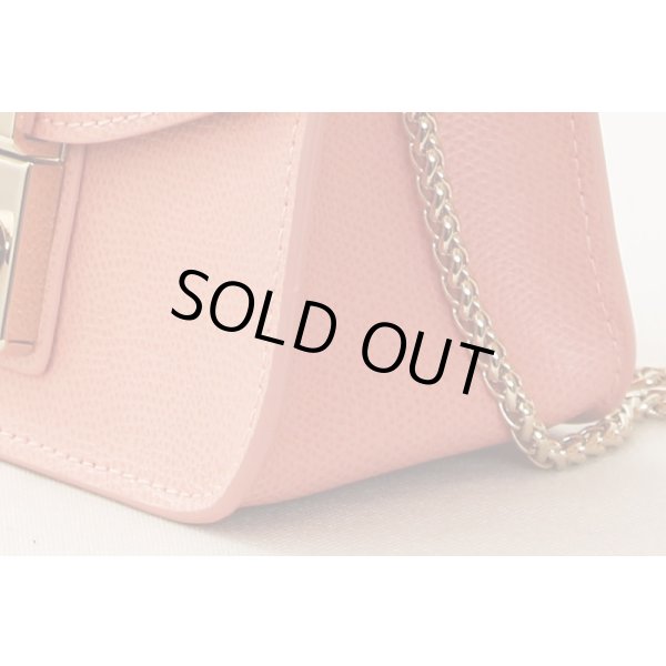 フルラ　METROPOLIS クロスボディ ピンク　サイド下部