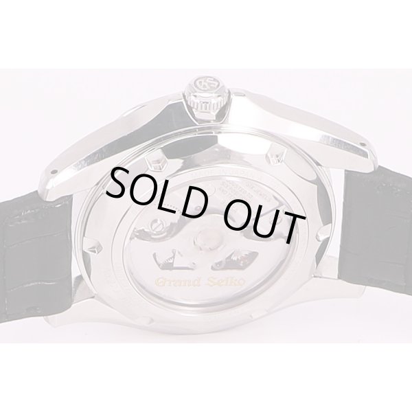 セイコー　グランドセイコー　SBGR009 白文字盤　GS40周年限定　裏面拡大