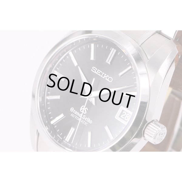 セイコー　グランドセイコー　SBGR053  黒文字盤　サイド拡大