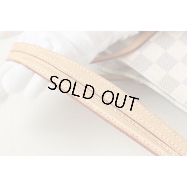 ルイ・ヴィトン　カバMM N41375　ヌメ革にやや焼け