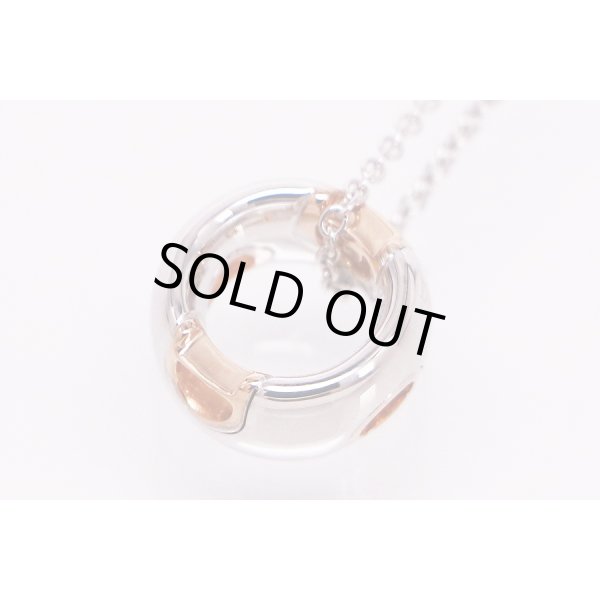 ダミアーニ   750WG/PG ディーアイコンネックレス 5.10g　内側