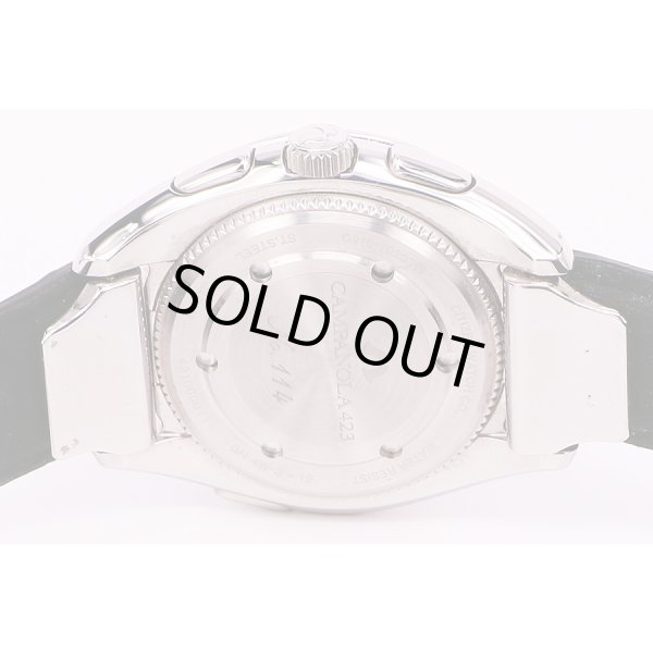 シチズン　カンパノラ 423 BZ030-16E 漆文字盤　土焔　裏面拡大