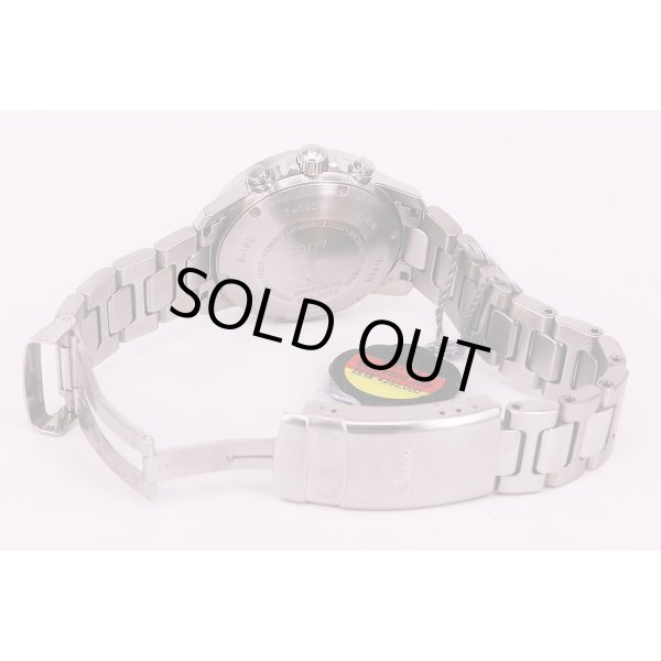 ジン　303 Tiger クロノグラフ　黄黒文字盤　星野仙一監督限定　ブレス