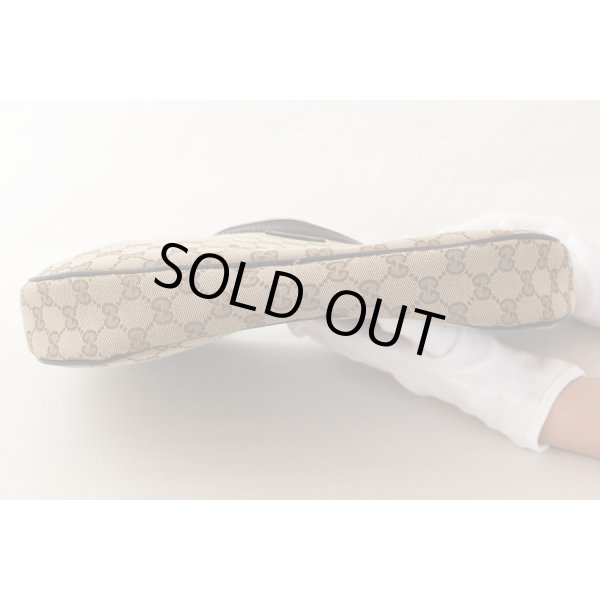 グッチ　ショルダーバック 122790 001998 ベージュ／ブラウン　底