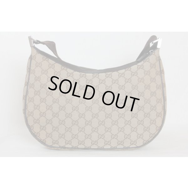 グッチ　ショルダーバック 122790 001998 ベージュ／ブラウン　裏面