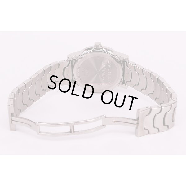 ブルガリ　ソロテンポ　ST35S　旧黒文字盤　ブレス