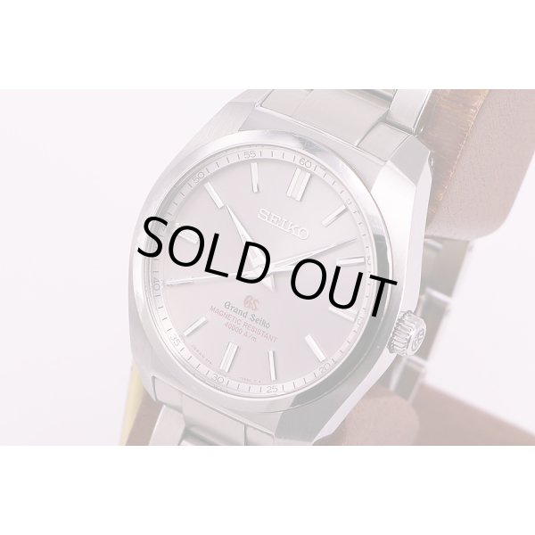 セイコー　グランドセイコー　SBGX091  銀文字盤　サイド拡大