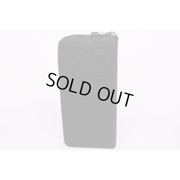 ジッピー・ウォレット ヴェルティカル N63548 オニキス　裏面