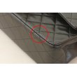 シャネル　Wフラップ チェーンショルダーバック ブラック／ボルドー ゴールド金具　引っ掻き傷