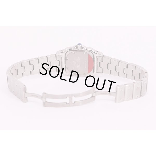 カルティエ　サントスガルベSM　白文字盤　ブレス