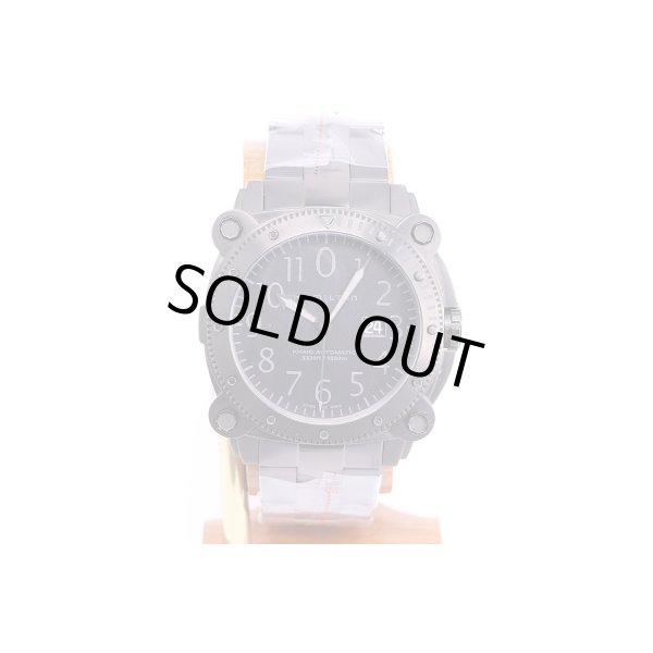 ハミルトン　カーキビロウゼロ　H78585333　黒文字盤　替SS黒ブレス着用　表面