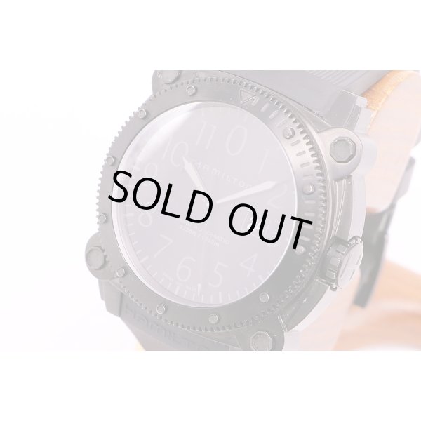 ハミルトン　カーキビロウゼロ　H78585333　黒文字盤　サイド拡大