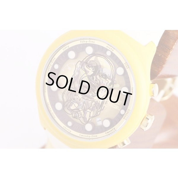 スマートスタイル#44　インディジョーンズ　クロノグラフ　チャチャポヤン像　サイド拡大