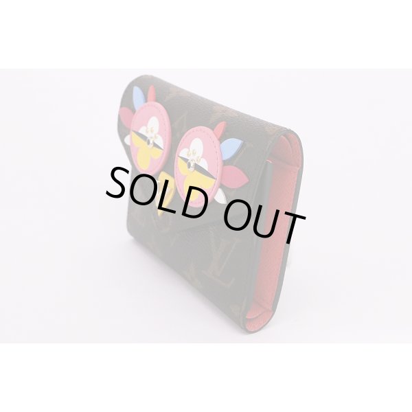 ルイ・ヴィトン　ポルトフォイユ・ヴィクトリーヌ M61707 ローズ　サイド