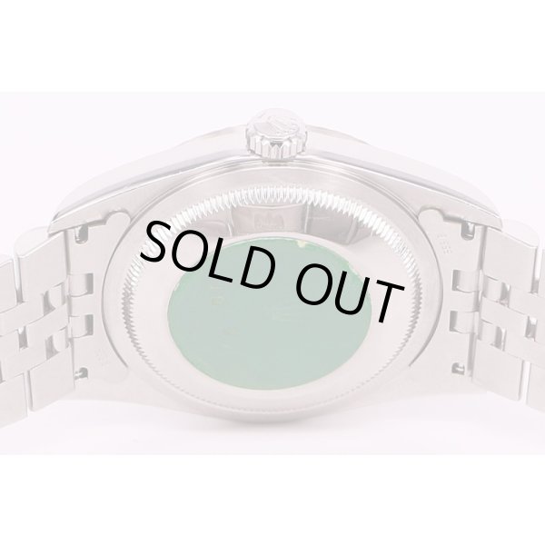 ロレックス　16234　U381281　青ローマン文字盤　裏面拡大