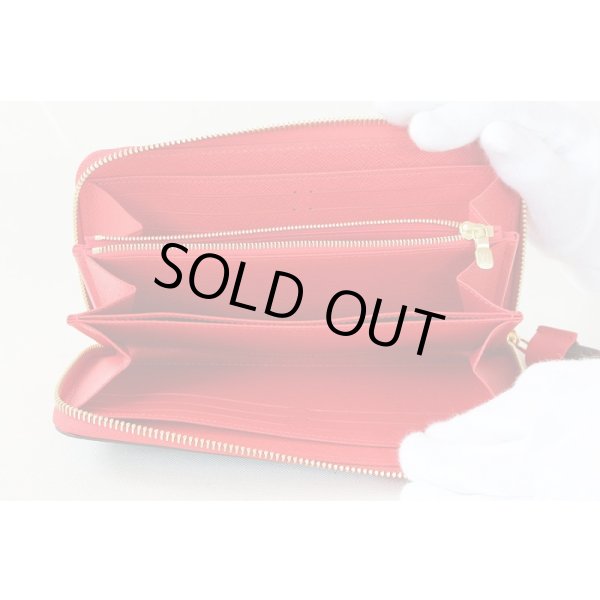 ルイ・ヴィトン　ジッピー・ウォレット M62402 コクリコ　中身