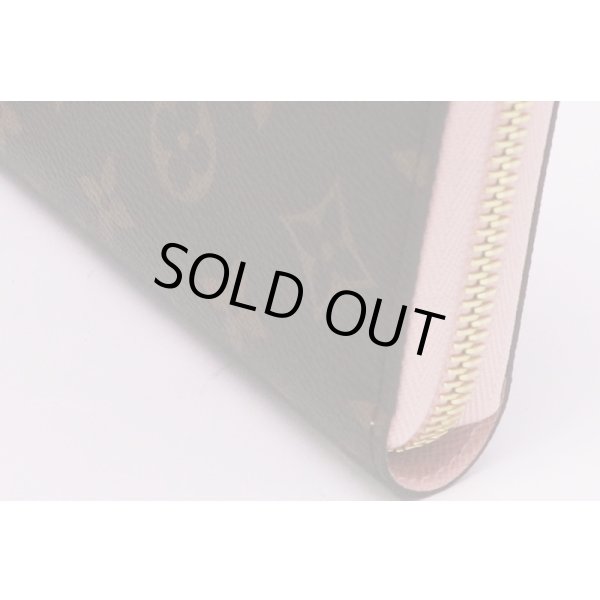 ルイ・ヴィトン　ジッピー・ウォレット M62403 ローズ・バレリーヌ　サイド下部