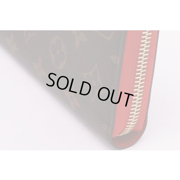 ルイ・ヴィトン　ジッピー・ウォレット M62402 コクリコ　サイド下部