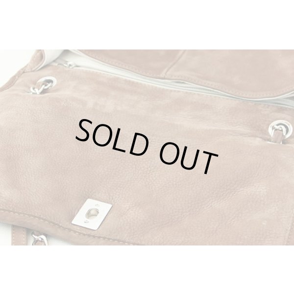 画像10: シャネル　チェーンショルダーバック ブラウン (10)