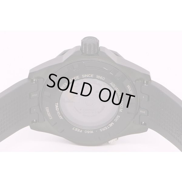 タグ・ホイヤー　アクアレーサー　WAJ2180 キャリバー5 500m 黒文字盤　裏面拡大