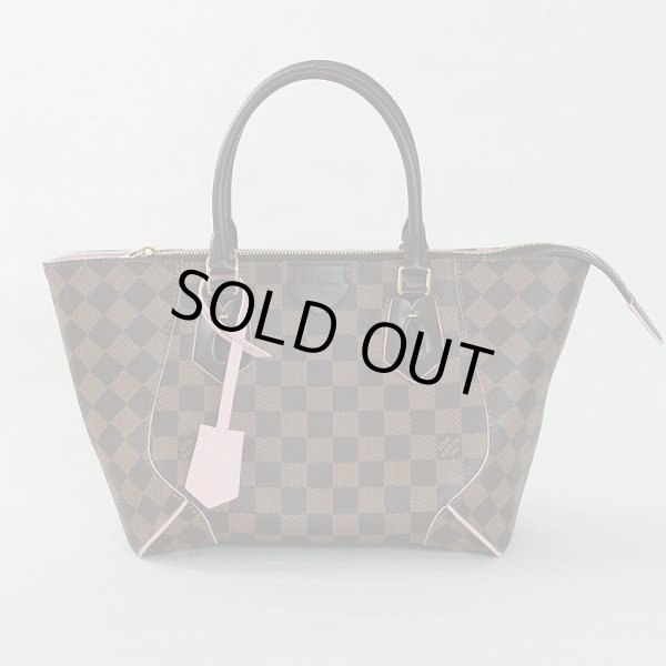 ルイヴィトン LOUIS VUITTON カイサトートPM N41554 ダミエ 2WAY/斜め掛け トートバッグ ダミエキャンバス ローズバレリーヌ ブラウン