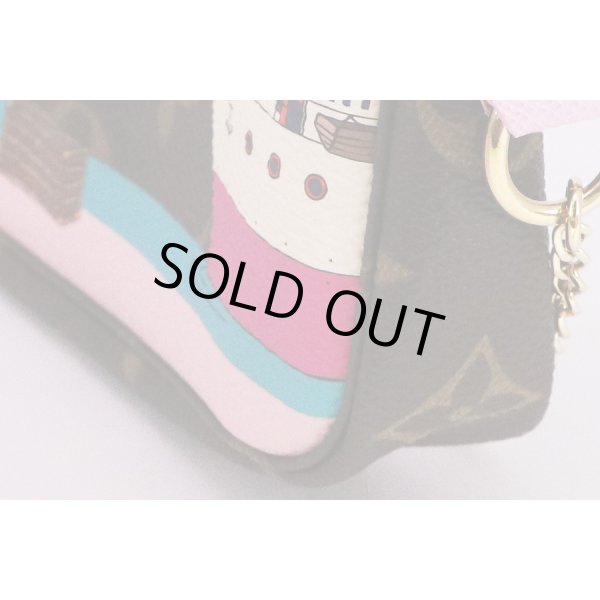 ルイ・ヴィトン　ミニ・ポシェット・アクセソワール M62141　サイド下部