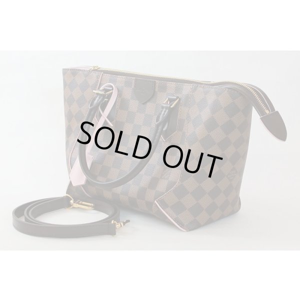 ルイ・ヴィトン　カイサ・トートPM N41554 ローズ・バレリーヌ　サイド