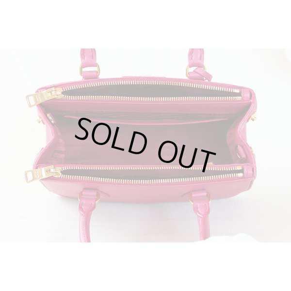 プラダ　2WAYハンドバック 1BA896 FUXIA/ピンク　中身