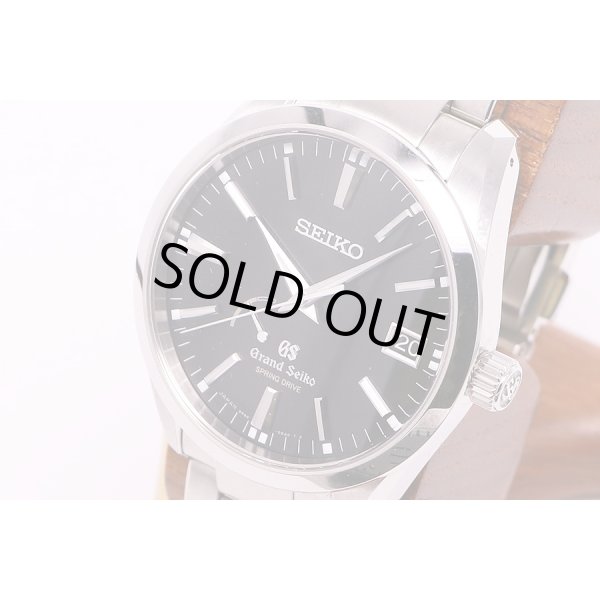 セイコー　グランドセイコー　SBGA101 9R65-0BM0　スプリングD黒文字盤　サイド拡大