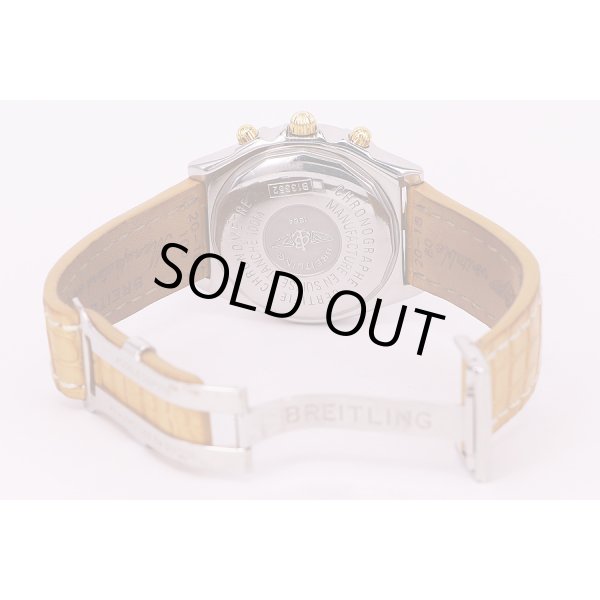 ブライトリング　クロノマット　ビコロ　B13352　白文字盤　替え革ベルト
