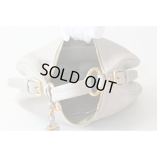 プラダ　ショルダーバック BR4373 POMICE グレー系　中身