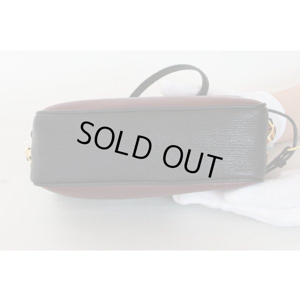 ミュウミュウ　ショルダーバック MADRAS 5BH539 NERO+AMARANTO　底