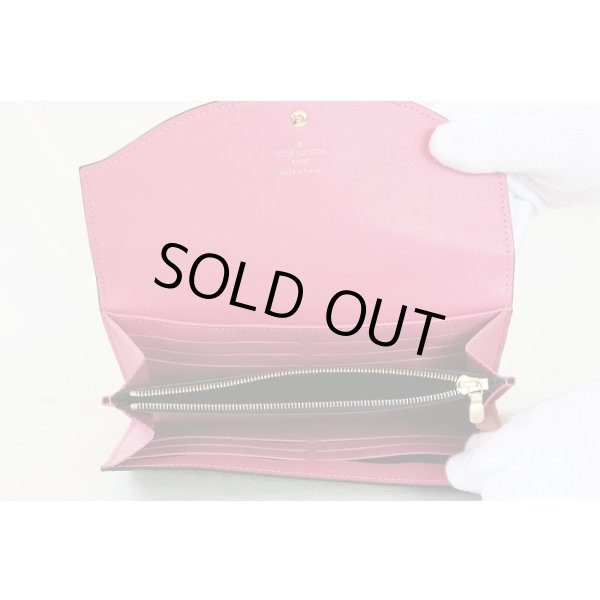 ルイ・ヴィトン　ポルトフォイユ・サラ テュイルリー M64097 カーキ　中身(2)