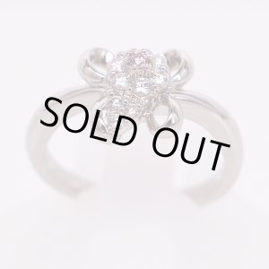 画像: PT900 ダイアイリリング 0.02ct 0.18ct 5.10g